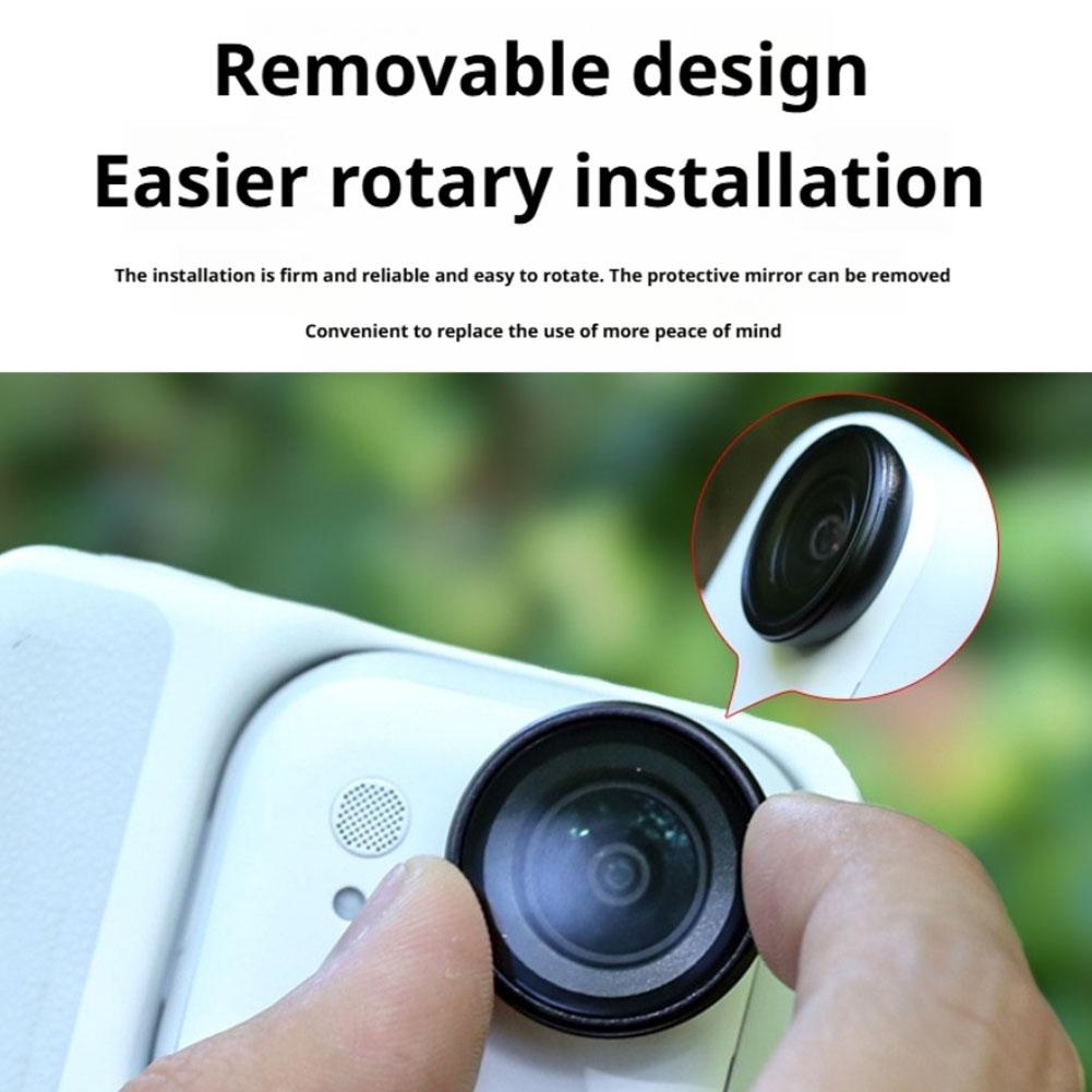 Glass Lens Protector For Insta360 GO Ultra Anti-Scratch Tempered Glass Quick Release Lens Guard Camera Glass Film Accessories