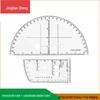 Coordinate Scale and Protractor Ruler Set