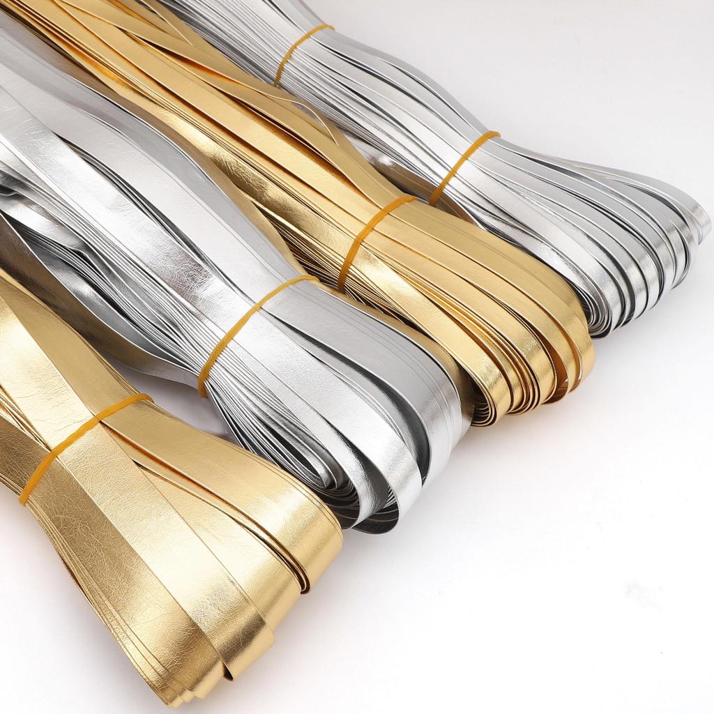 5Meter PU Shiny Leather Wrap Edge Strip DIY Supplies