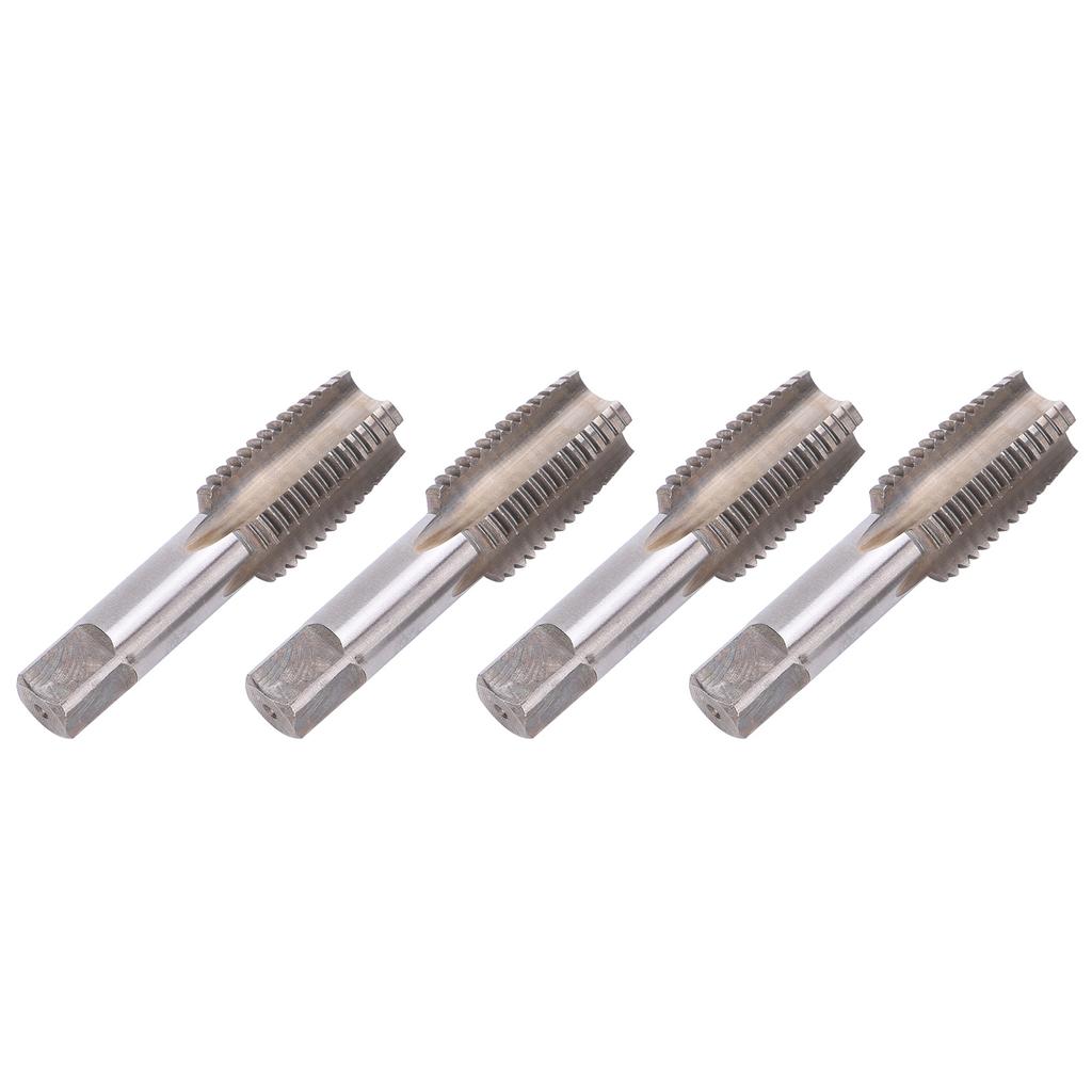 4pcs M30 Hand Screw Tap Alloy Tool Steel High Hardness Straight Flute Tapping Drilling Tools