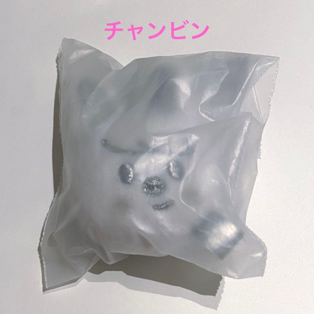 

[USED] Stray Kids Pop-Up Face Key Ring Silver (Changbin)