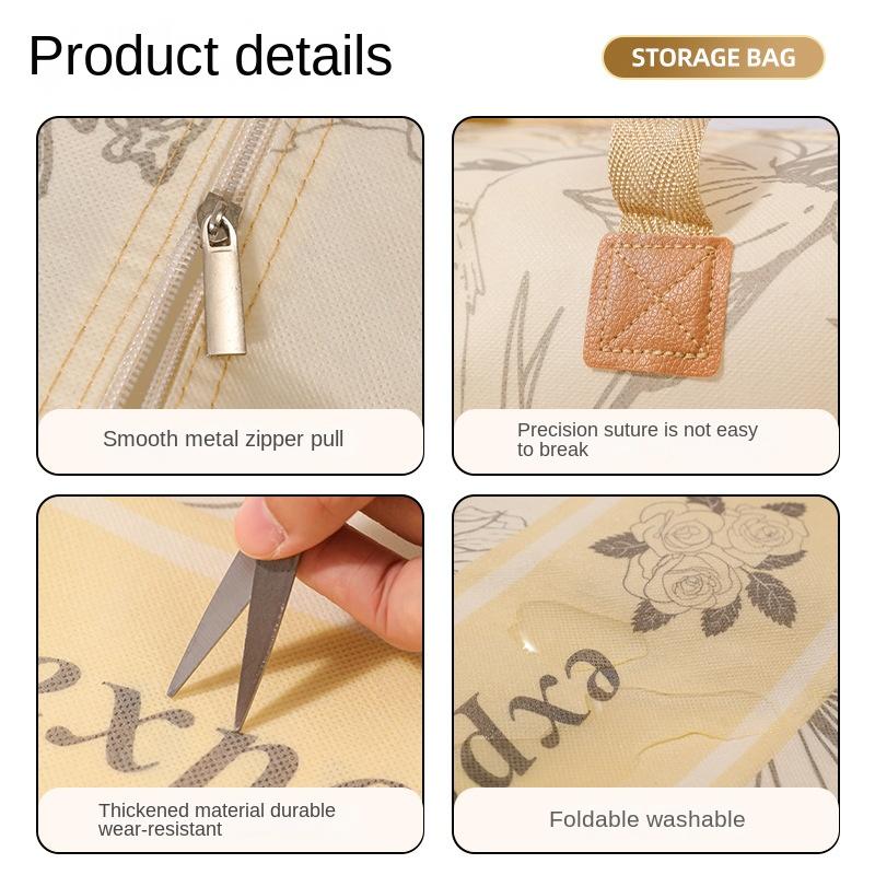 3950 Quilt Storage Bag For Clothes Luggage Moving Bag Large Capacity Waterproof Moisture-Proof Finishing Bag Woven Bag