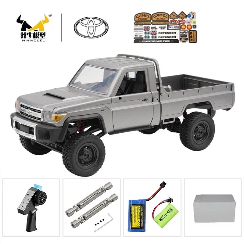 RE02The New MN MN82s MN82 Genuine Toyota LC79 Pickup Remote Control Mode Four-wheel Drive Off-road Mountain Bike Toy Christmas Gift