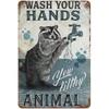 Tin Sign Metal Poster Wall Art - Retro Bar Pub Decor Vintage Home Decoration