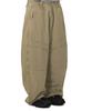 OPENYARD(OY) Angled Cargo Curved Volume Pants - Beige