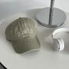 And Elegant Comfortable Cotton Baseball Cap With Soft Brim Curved