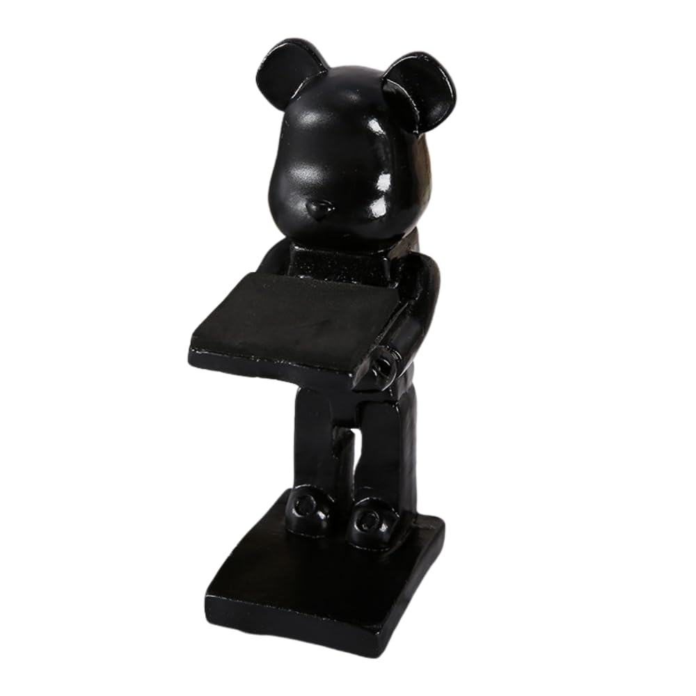 

ideamall Watch Stand, Watch and Accessory Storage, Stylish Display and Decoration for Jewelry (Black Bear)