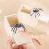 Rubber Spider Prank Box Handmade Wooden Pop-Out Scare Surprise Boxes