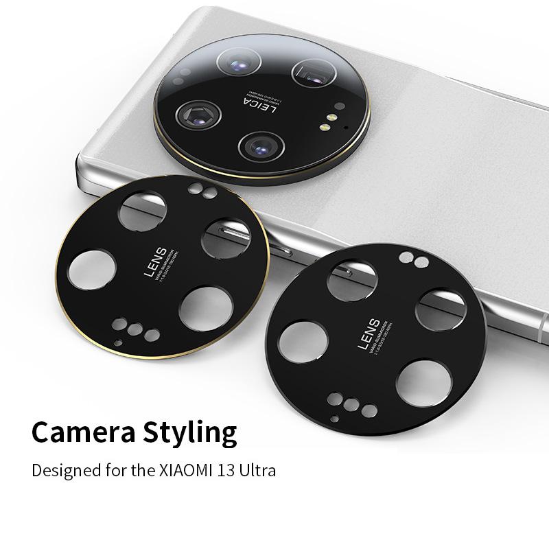 Kamera-Styling für Xiaomi 13 Ultra 14 Ultra Objektiv-Displayschutz Metallkappe Schutzhülle auf der Rückseite Cammer Xiomi Len Zubehör