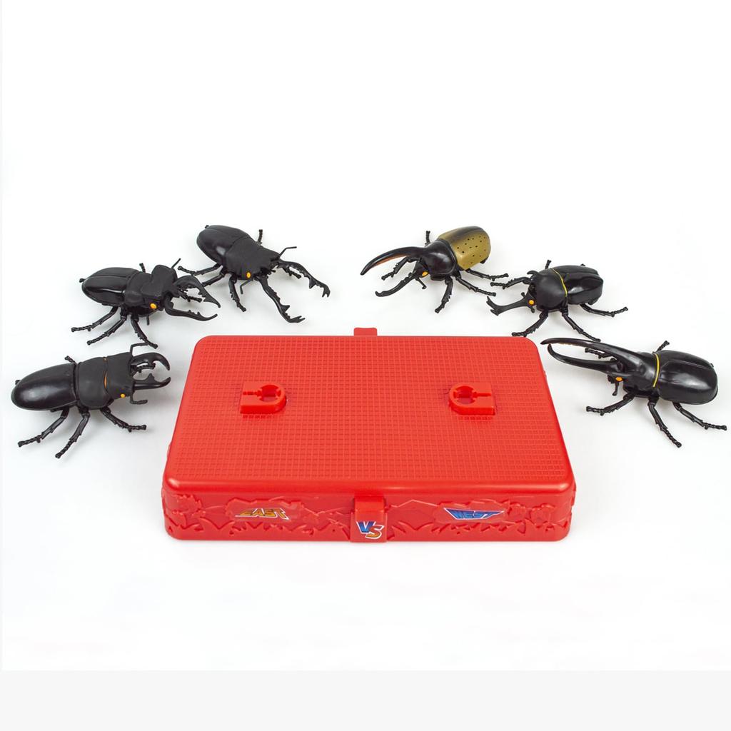 The Access Insect Toy Battle Stage Deluxe Rhinoceros Miyamakuwa Hercules Giraffe Stag Neptune and Grandis Stag Beetle Set Beetle, Beetle, Beetle,