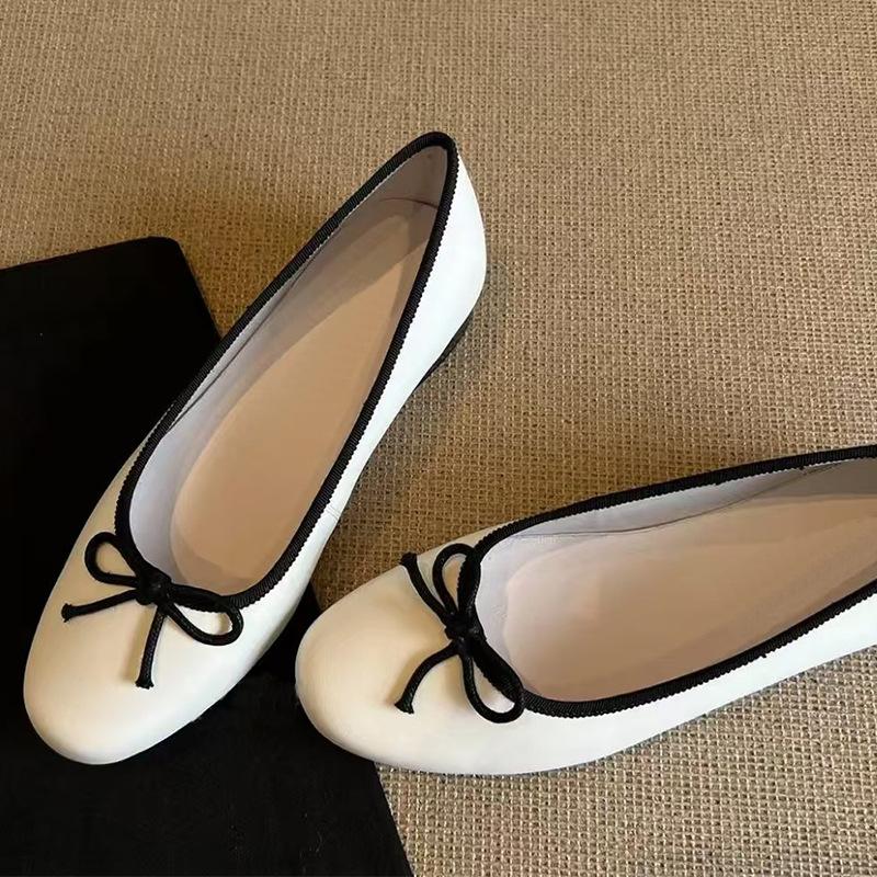 Women's Casual Shoes 2025 Summer New Fashion Bow-knot Mary Jane Shoes Lightweight Comfortable Slip on Soft Sole Ballet Shoes