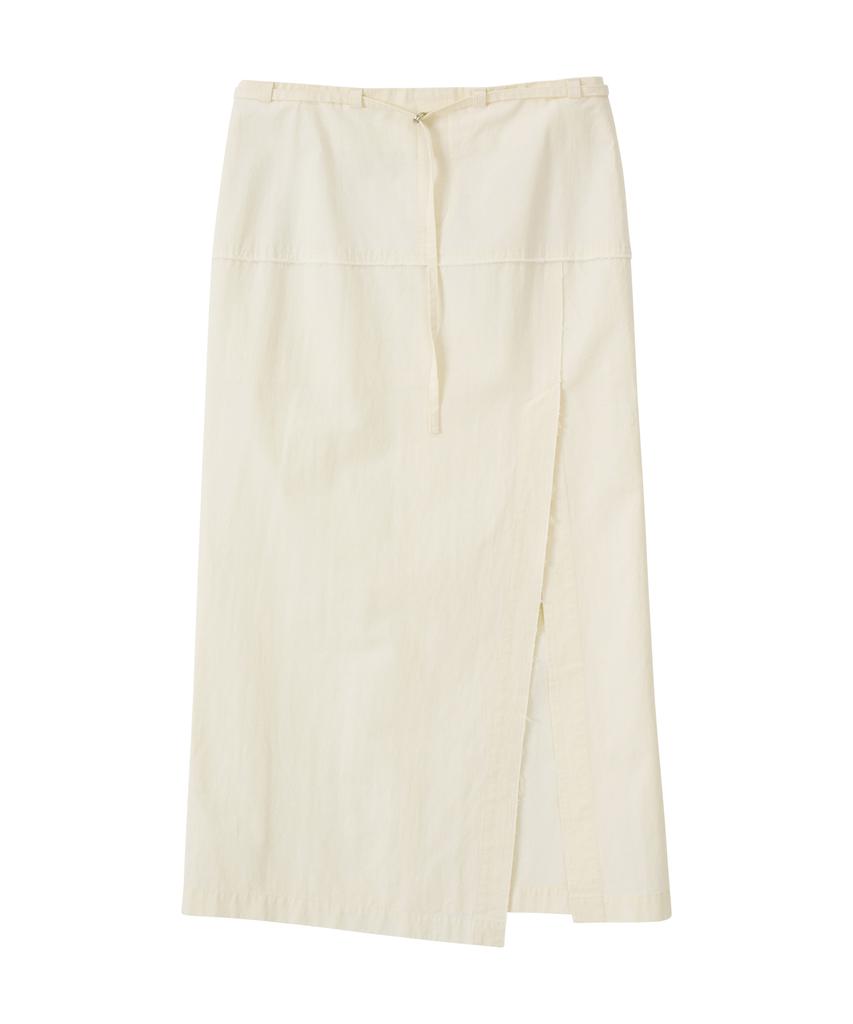 Biteoseljeu Selina Slit Long Skirt - Ivory