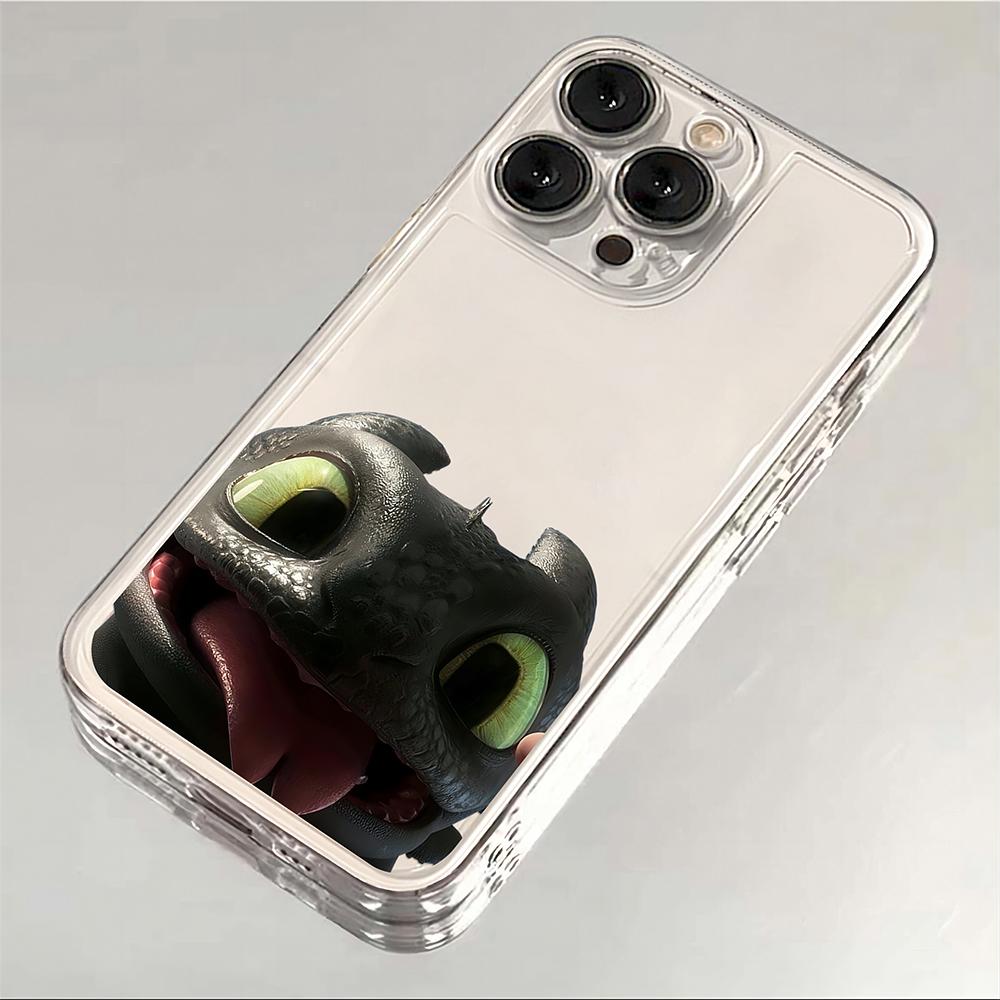 HOT Lovely Toothless Fury Dragon New Phone Case For iPhone 17 16 16e 15 14 13 12 11 Mini Pro Max X XR XSMax 7 8 Air Plus