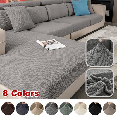 Husa elastică Jacquard pentru canapea pentru living, Husă reglabilă pentru canapea, Husă de protecție pentru perna canapelei, lavabilă, detașabilă