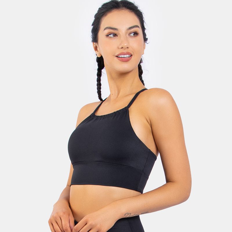 Fashion New Sports Bra Bra Internet Celebrity Ins Apron Sexy Yoga Shockproof Intimates High Elastic Quick-Drying Beauty Back Breathable