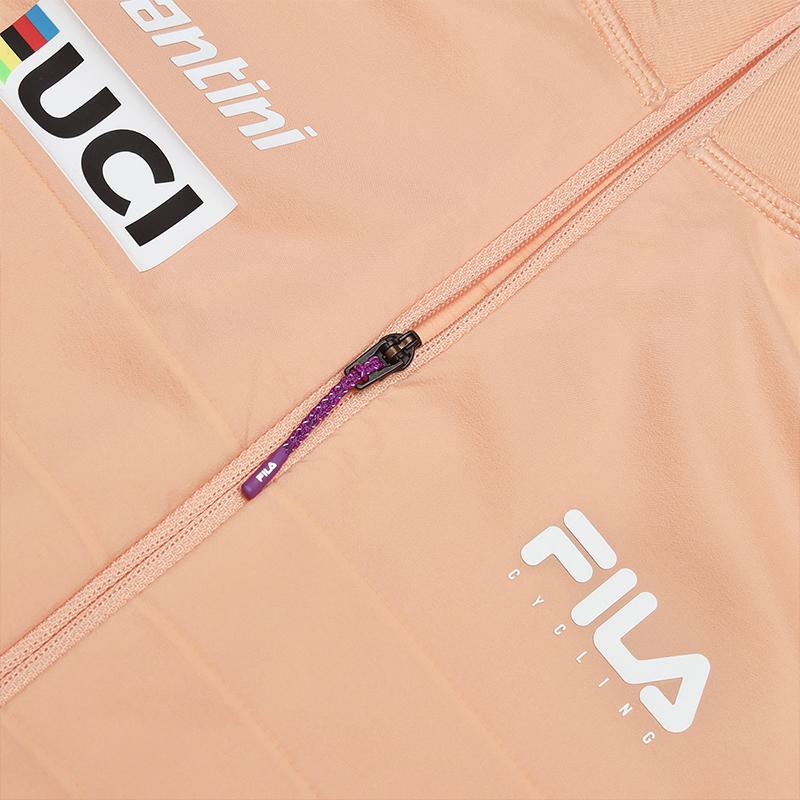 New FILA Raglan Sleeve T Shirt Women's Dark Light Orange A11W448202FOR