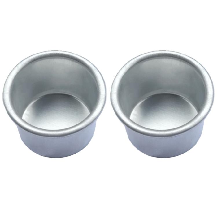 Set of 50 Aluminium Candle Cups Holder Candlestick Candle Drip Protectors Decor