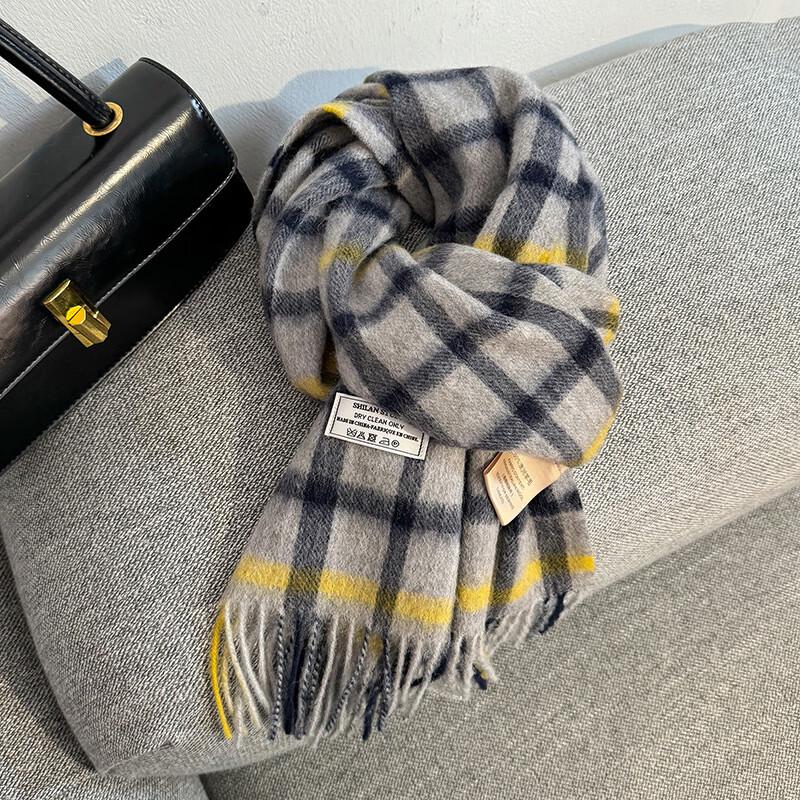 Junbie Graphene Heated British Plaid Winter Scarf & Shawl