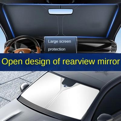 Car Sunblock Sunblock Thermal Insulation Sunblock Blinds Front Windshield Car Cover Sunshade Umbrella