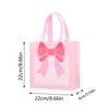 1-30PCS Cartoon Bow Portable Gift Bag Bow Snack Packaging Bag Portable Design Cosmetics Candy Small Items Storage Self Seals