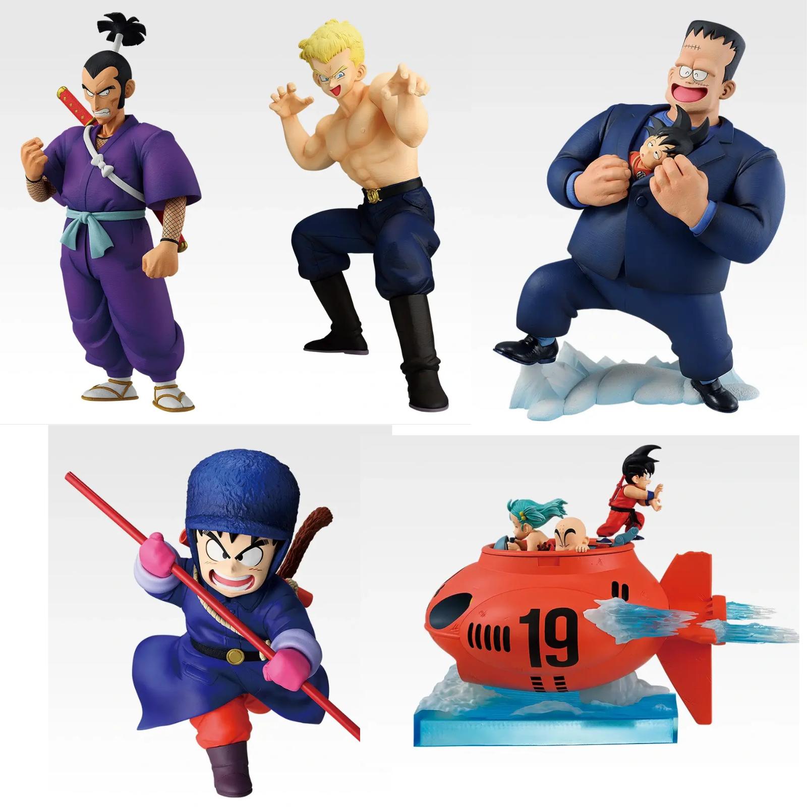 Ichiban Kuji Dragon Ball EX Red Ribbon Army Figure Lot B C D Prize Set