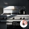 8pcs RV Stove Top Grommets, RV Stove Grommet Kit for Magic Chef and for Atwood Stove Grates Black Rubber Grommet for RV Stove-Effectively Reduce