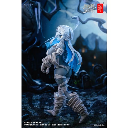 Kakanokura RPG-03 Zombie Grisa, approximately 148mm tall (to the top of the head), 1/12 scale pre-painted action figure made of PVC, ABS, and POM