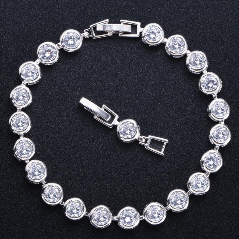 CMM Delicate Multicolor Choice Zirconia Bracelet for Brides