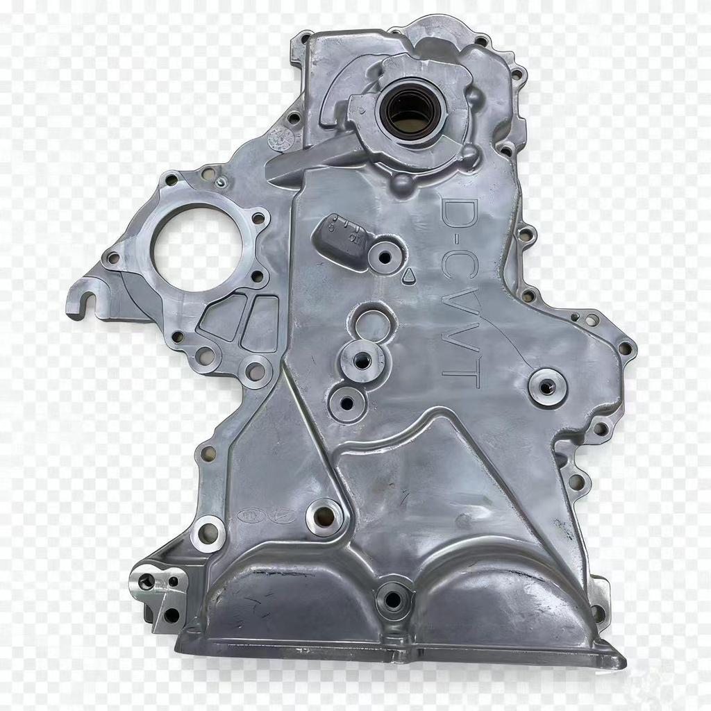 21350-2B000 is a genuine oil pump for Hyundai Kia Elantra/Reina engine timing cover.