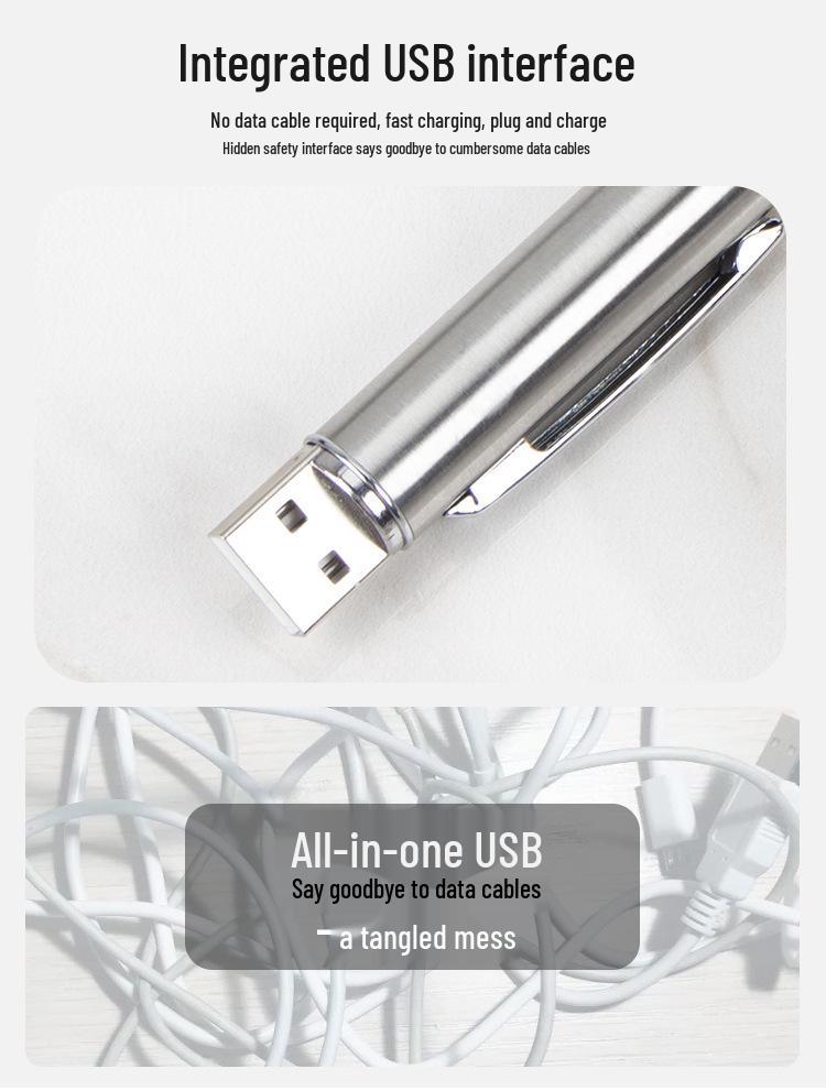 Wood's Katze Ringwurm Erkennung LED: USB-Wiederaufladbares UV-Schwarzlicht zur Erkennung von Geld, Urin und Pilzen