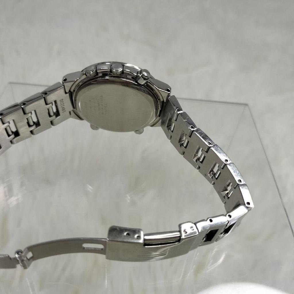 Used SEIKO LUKIA Chronograph 7T32-6K80 White
