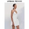 UR 2025 Autumn Ruffled Skort Romper