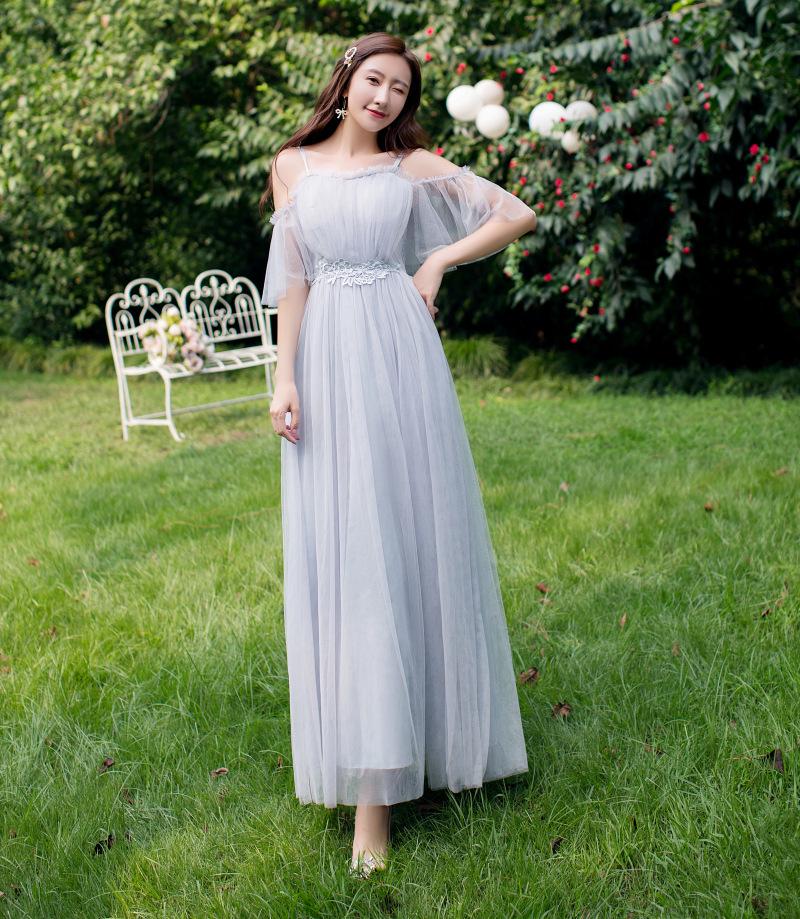 2025 Elegant Long Bridesmaid & Evening Dress for Women