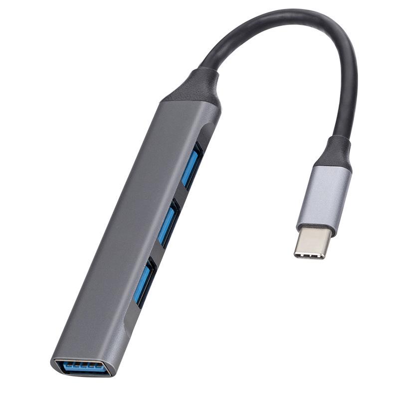 Type-C USB 3.0 Docking Station: 4-in-1 Hub and Splitter