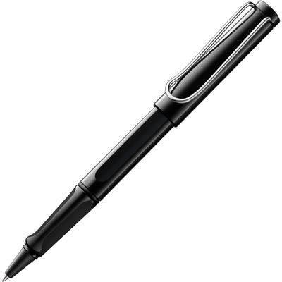 LAMY Safari Kugelschreiber, Glänzend Schwarz Rollerball - Kunststoffkörper