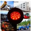 2PCS LED Trailer Marker Lights 24V Waterproof Red LED Side Marker Chicken Lights Universal for Semi Truck Freightliner Cargo