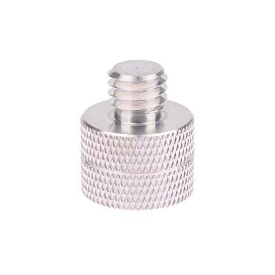 3/8" ל-1/4" מתאם הברגה זכר לנקבה בורג לוח חצובה בורג קבל מיקרופון מסגרת חסינת זעזועים ברגים