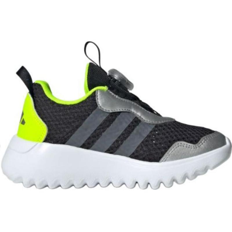 adidas ACTIVEFLEX BOA 4.0 Anti Slip Wear Resistant Low Top Kids Lifestyle Shoes Black White Kids' Sneakers IH8726
