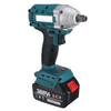 388VF 800 NM Brushless Electric Impact Wrench 1/2 Socket Wrench Woodworking Power Tools with Battery