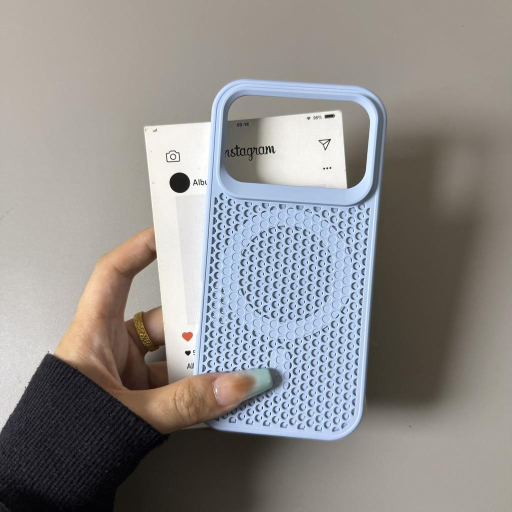 Honeycomb Magnetic Phone Case for Xiaomi Poco F9 Ultra F9 Pro F8 Ultra Thermal Mesh Heat Dissipation Shockproof Anti Scratch Protective Cover