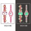 Luminous Waterproof Tattoo Stickers for Kids: Cross, Watch, Boys & Girls Designs