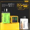 Trendy Mecha Style Multi-Port Smart Charger: Compact 4U+2PD Travel Adapter