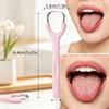 1PC Stainless Steel Tongue Scraper with Plastic Handle, Professional Oral Care Tool for Fresh Breath, Easy To Clean Tongue Clean