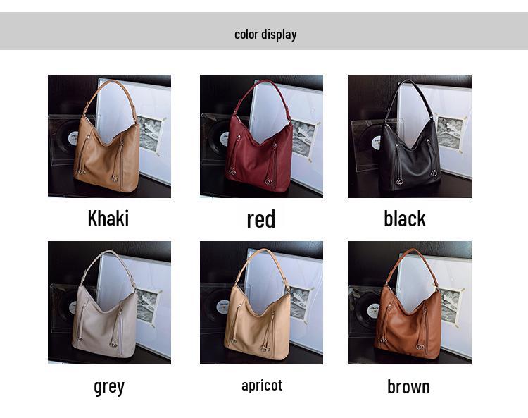 2025 Winter Retro Fashion Large Capacity Women's Crossbody Handbag