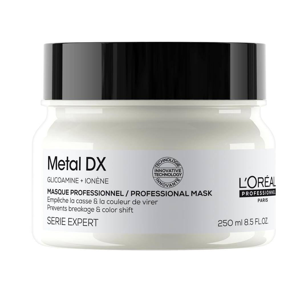 Professional Metal DX Mask Hair Suitable for All Hair Prevents Hair Maintains Beautiful Colored 250mL L'Oreal Treatment, Types, Metal, Breakage,