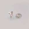 J.Lauren Butterfly One-Touch Silver Earrings M03982