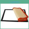 Flexible und wiederverwendbare Antihaft-Silikon-Backmatte für einfaches Backen