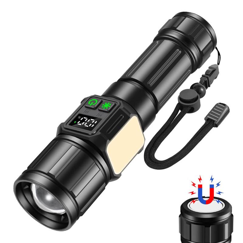 Strong Wolf White Laser Zoom Flashlight