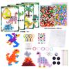 1000 Stück 10mm Bügelperlen Set Groß 1cm Perlen DIY Bastel Puzzle Spielzeug für Kinder Kreatives Geschenk