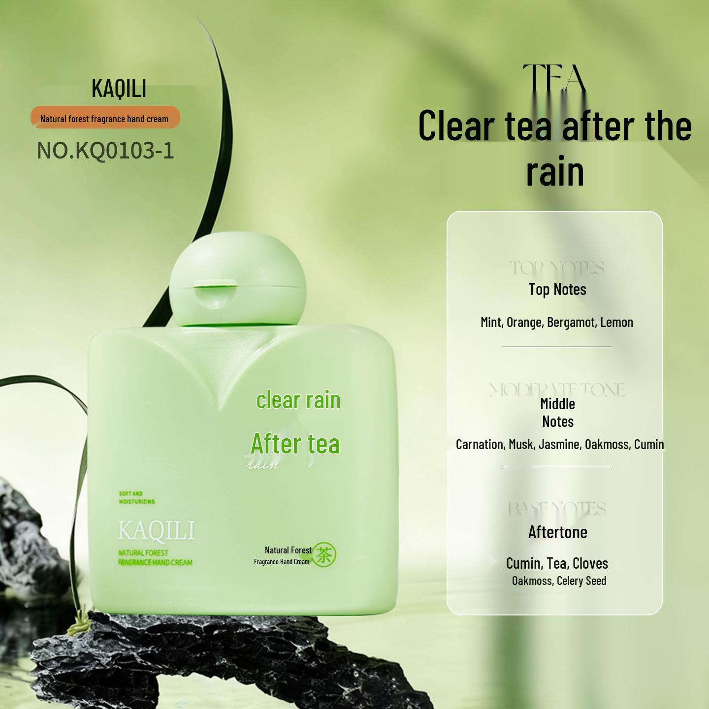 

Kaqili Portable Long-Lasting Fragrant Hand Cream, Autumn/Winter Moisturizing, Anti-Dryness, Non-Greasy, Refreshing, for Students.